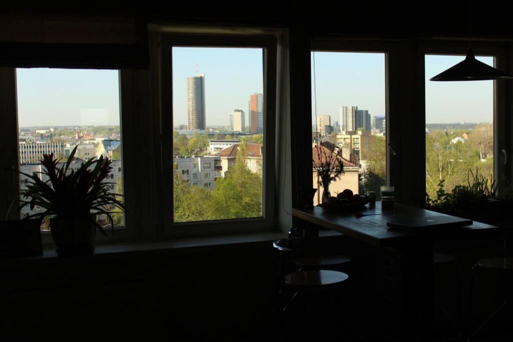 Penthouse Apartment With Great Panoramic City View Vilnius Exterior photo