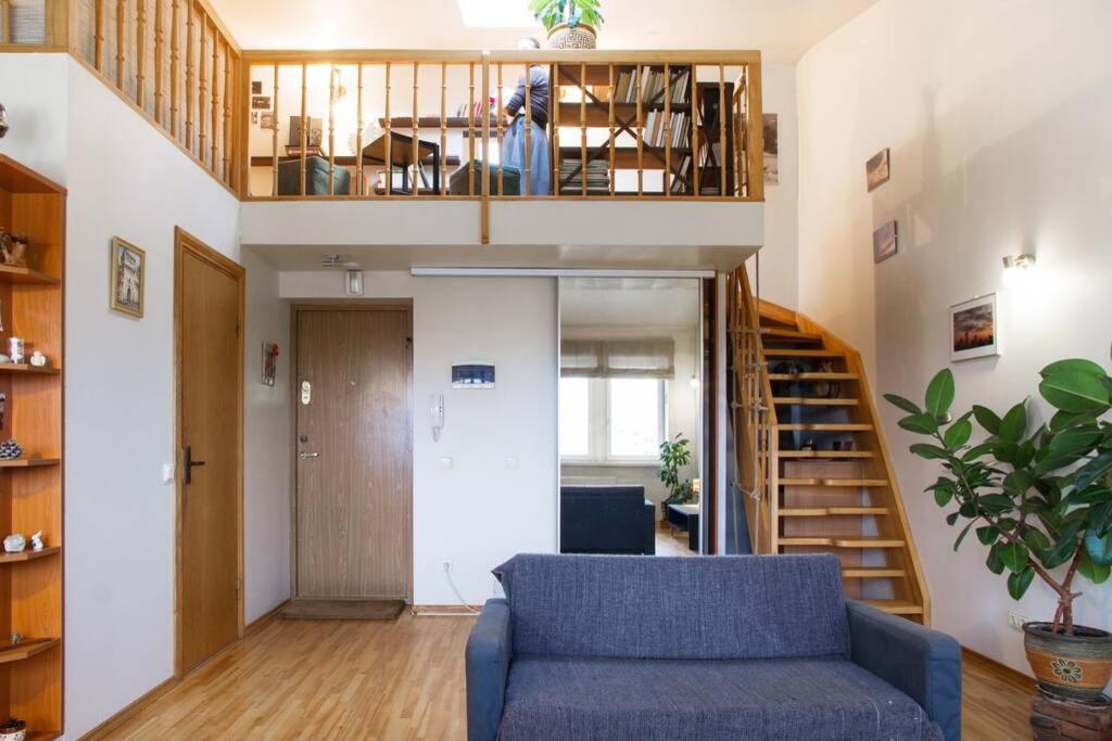 Penthouse Apartment With Great Panoramic City View Vilnius Exterior photo