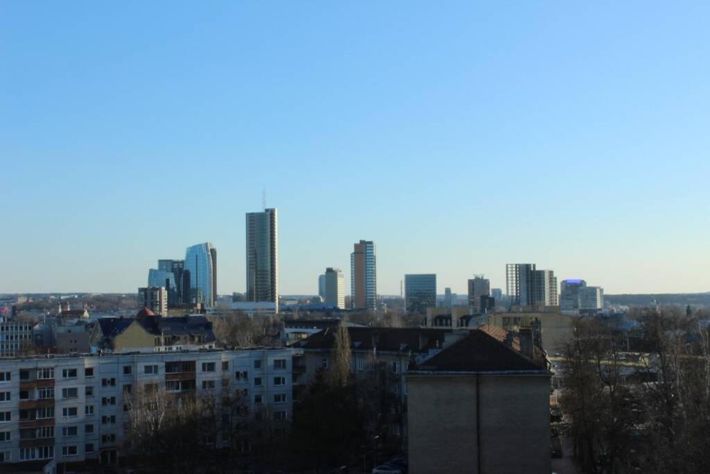 Penthouse Apartment With Great Panoramic City View Vilnius Exterior photo
