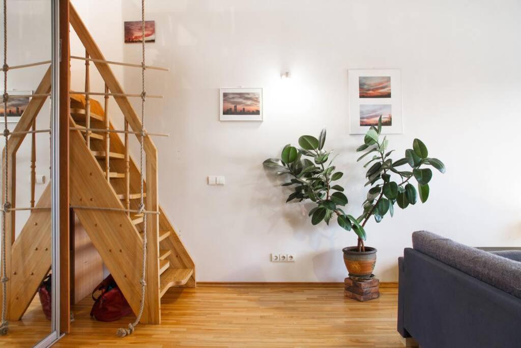 Penthouse Apartment With Great Panoramic City View Vilnius Exterior photo