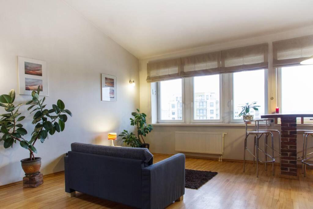 Penthouse Apartment With Great Panoramic City View Vilnius Exterior photo
